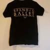 Camisa Preta de Algodão Quente da Banda Spandau Ballet 1 lado Tamanho Único SU341