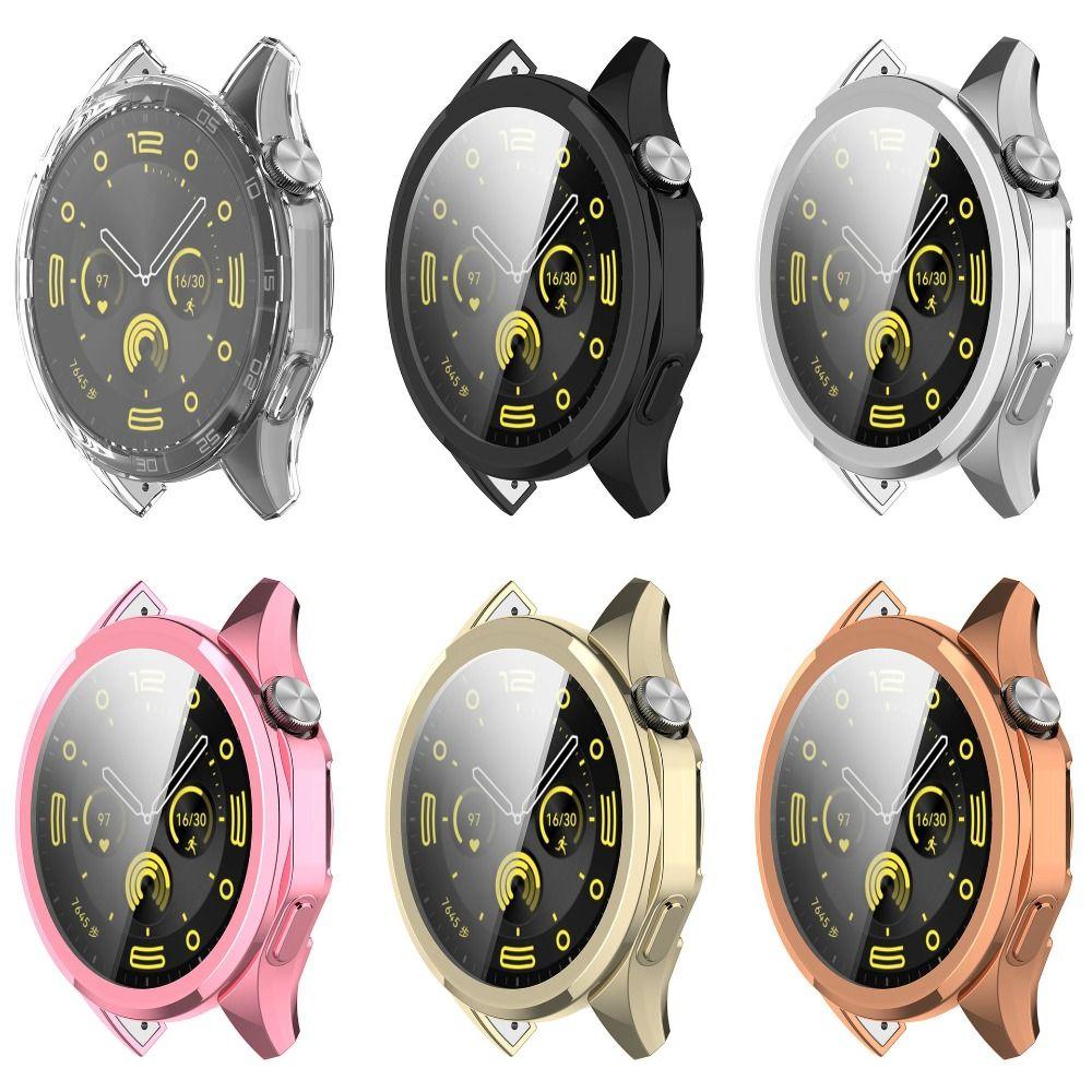 Zachte TPU Hoes Voor Huawei Watch GT 4 41/46mm Volledige Dekking Schermprotector Vervanging Beschermhoes Horlogeband Accessoires