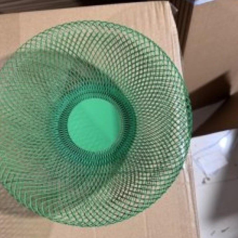 Iron Double-layer Fruit Basket Nordic Style Metal Fruit Tray Mesh Storage Tray Kitchen