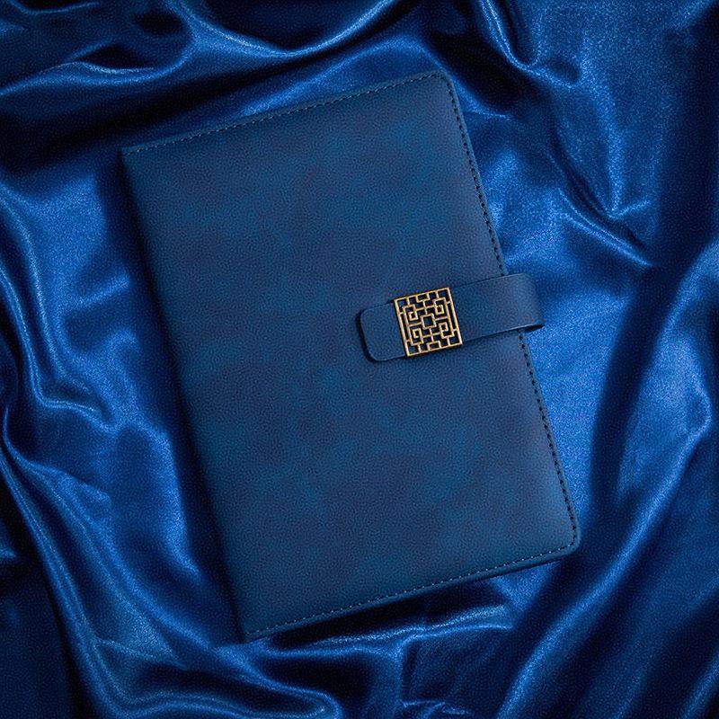 Verdickte Leder-Business-Schnallen-Notizbücher für Konferenzen und Tagebücher