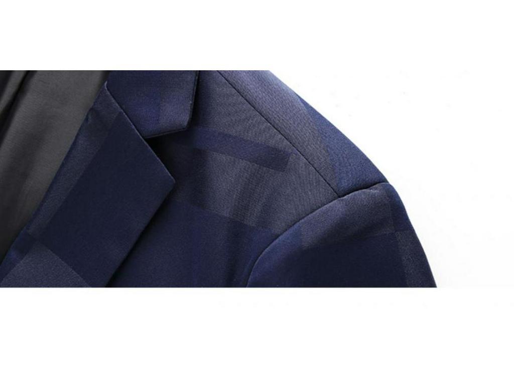 2022 Men's Slim-Fit Jacquard Suit: Large Size Casual, Wedding & Nightclub