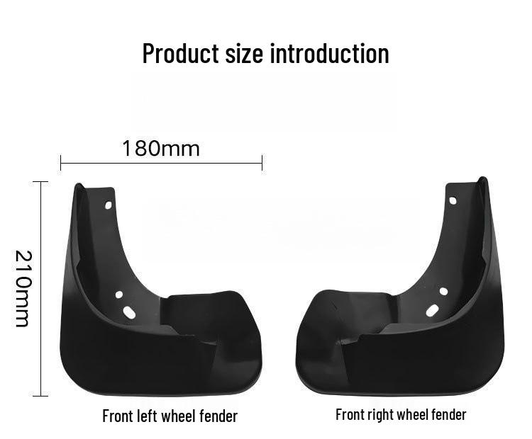 Mudguard Skin for 2007-2011 Skoda Fabia MK2 5J Models, Ideal for Cross-Border Trade
