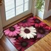 Gänseblümchen Kunst Teppich für Wohnzimmer Schlafzimmer Sofa Kreative Fußmatte Heimdekor Bereich Robuster Rutschfester Teppich Schneller Versand