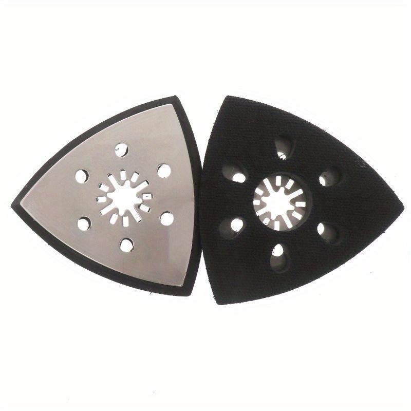 6-loch Dreieck Polieren Disc Selbst-adhesive Beflockung Dreieck Schleifen Matte Mehrzweck Zubehör