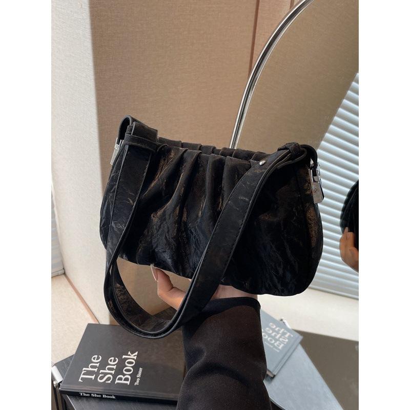 Bag Women's 2025 New PU Trend Versatile Messenger Bag Fashion Casual Shoulder Underarm Bag