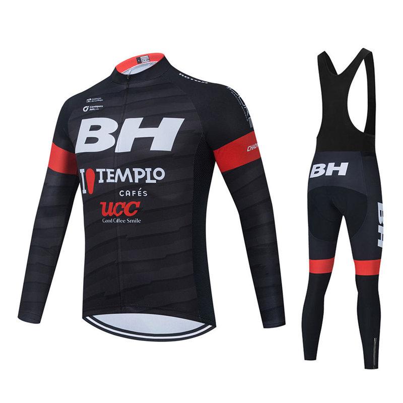 

Team Long Sleeve Cycling Jersey Sets Bicycle Clothing Bike Wear Clothes Roupa Ropa De Mallot Ciclismo Hombre 2026 Autumn Breathable Cycling Suit Set XS