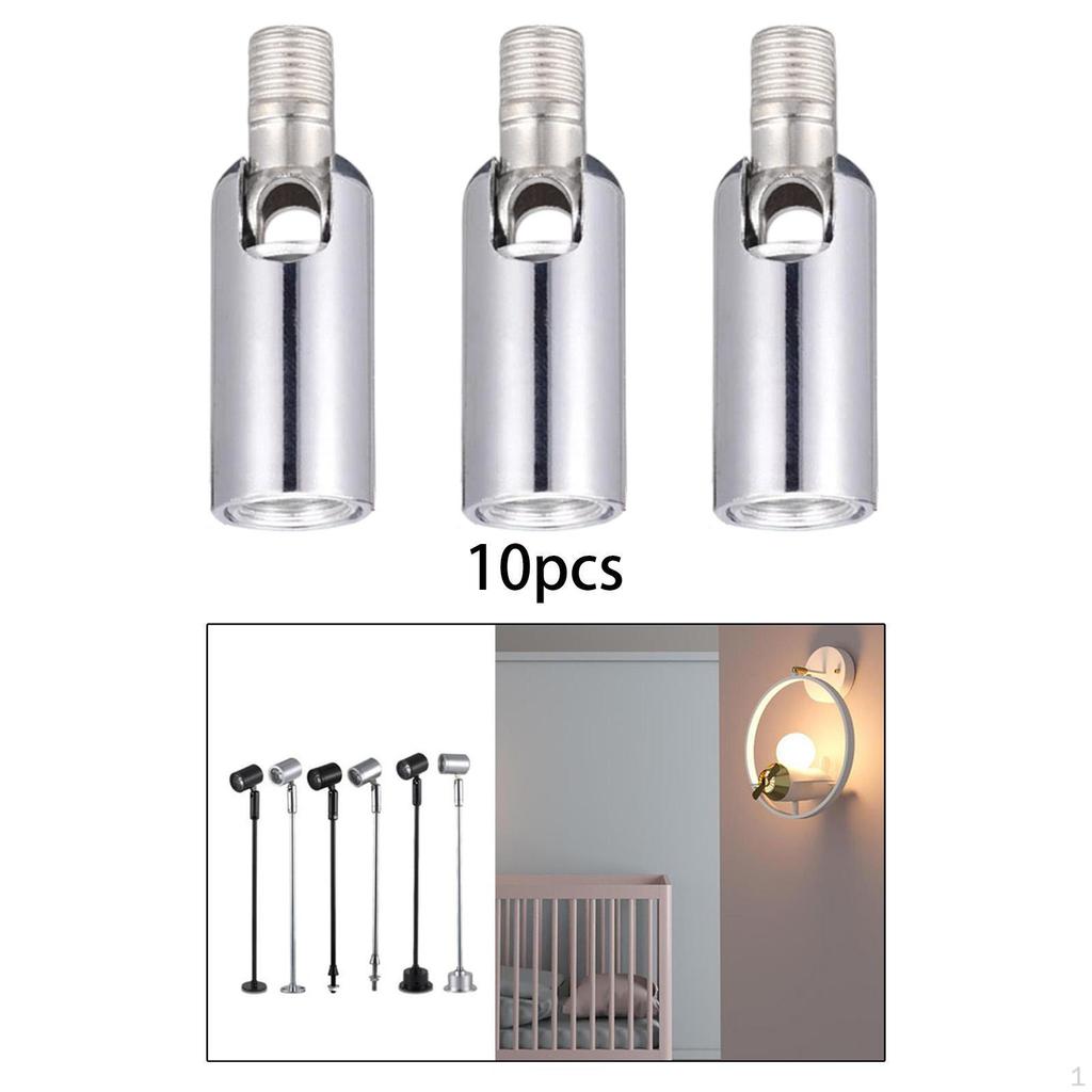 10 Pieces for Ceiling Lamp Accessory Simple Installation Steering Head Accessories
