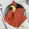 4PCS Christmas Red Cloth Napkins Washable 30x45cm 100% Cotton Fabric Tea Towel for Dinner Wedding and Parties Decor