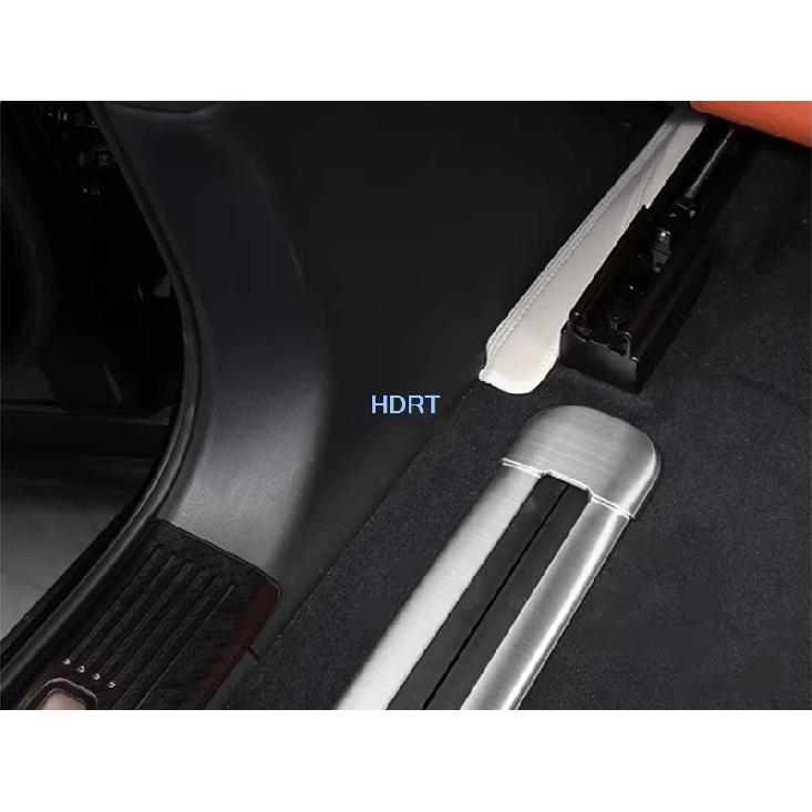 For Geely Lynk & Co 900 2025 + Car Style Seat Rail Slide Pedal Door Sill Scratch Trim Protector Decoration Accessories Auto Part