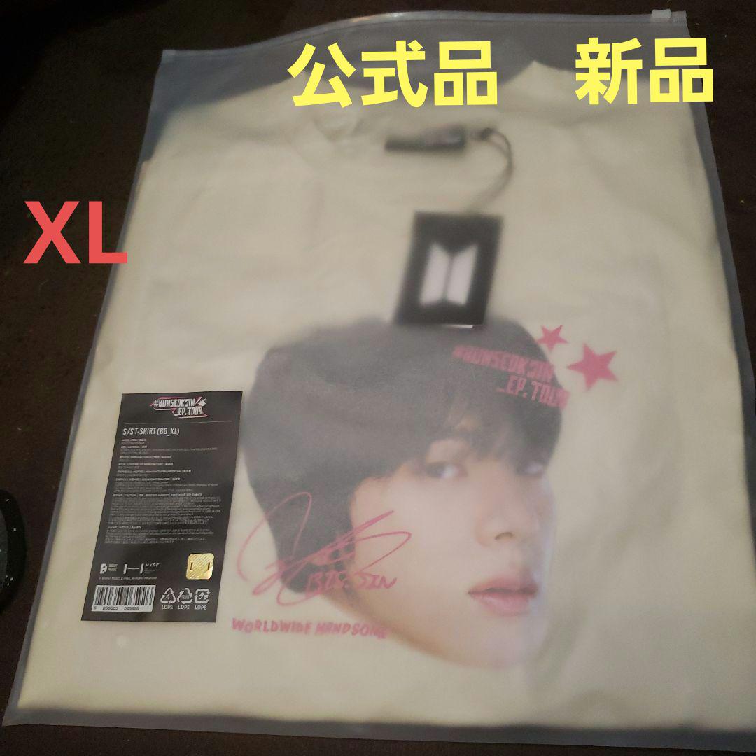 

[USED] BTS Jin RUNSEOKJIN_ EP.TOUR Official Face T-shirt