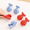 Cartoon Whale Seamless Laundry Clothespins Clothes Pegs Quilt Socks Underwear Towels & More Hangers Fixed Large Windproof Clip