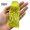 Toothpaste Tube Stress Toy Clear Squeeze Toy, Relief Star Glitter Portable Reliever Slow Rising Soft Transparent Sensory Relaxation