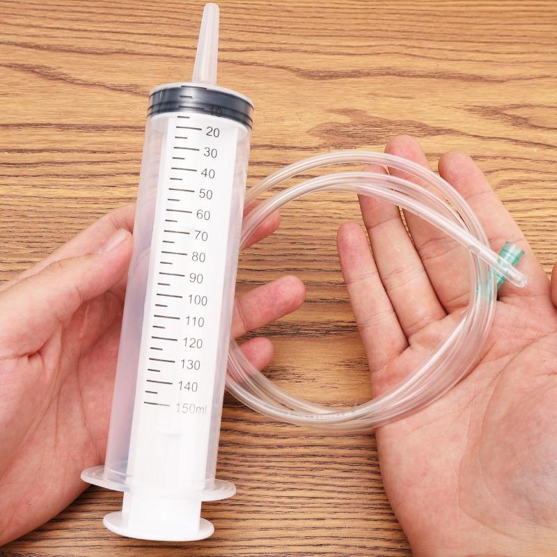 Motorcycle Bleed Kit Brake Caliper Gas Bleed Syringe Tool for Hydraulic Disc Brake Universal for Honda Yamaha Kawasaki Suzuki