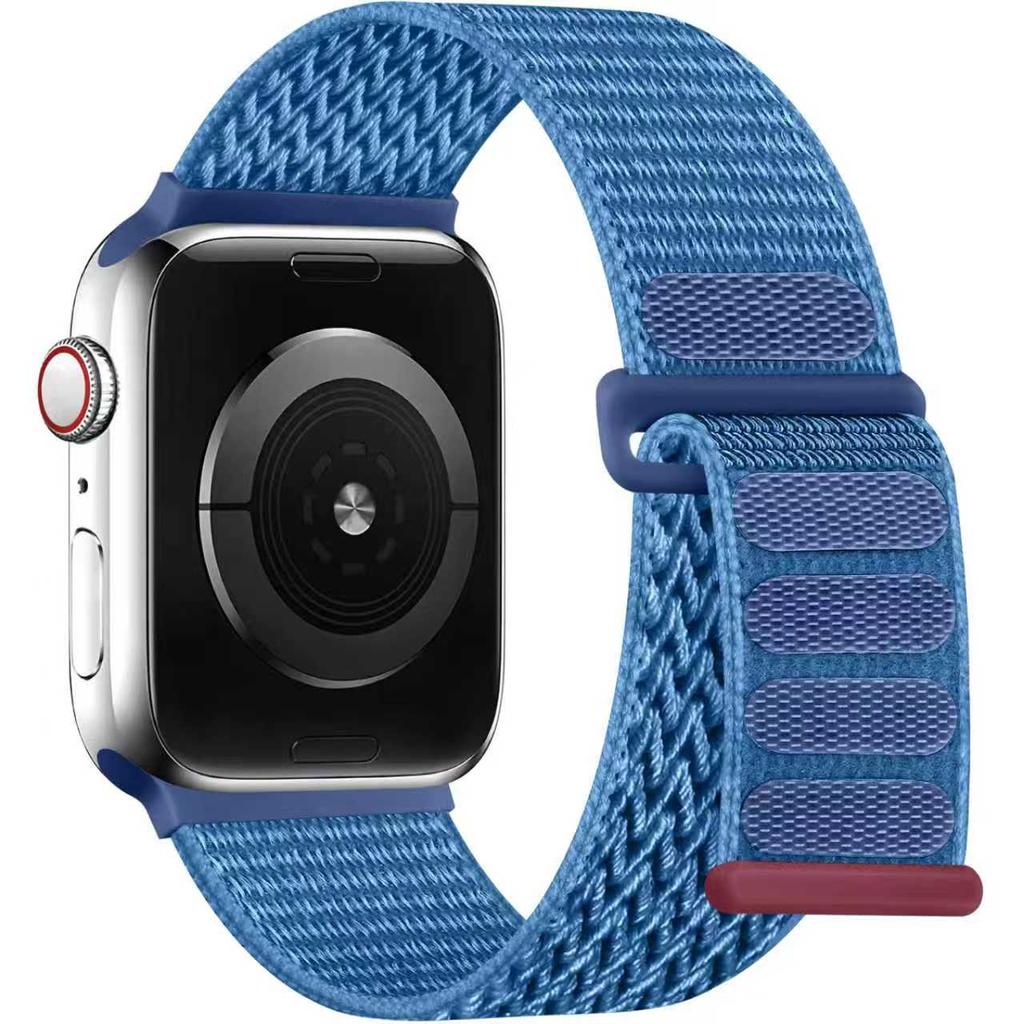 Yingda Professional Luxury Breathable Nylon Sports Band for Smartwatch with Double-Section Loop Hook & Loop Clasp Sizes 38-49mm