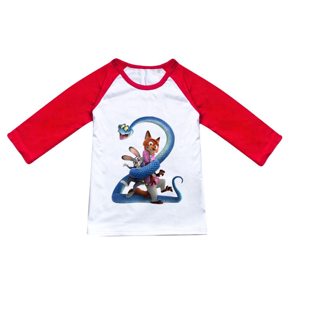 Kinder Sommer Sport T-Shirt Halbarm Bedrucktes Oberteil