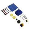 17pcs Auto Detailing Brush Kit Professional Car Detail Cleaning Brush for Wheel Exterior Interior