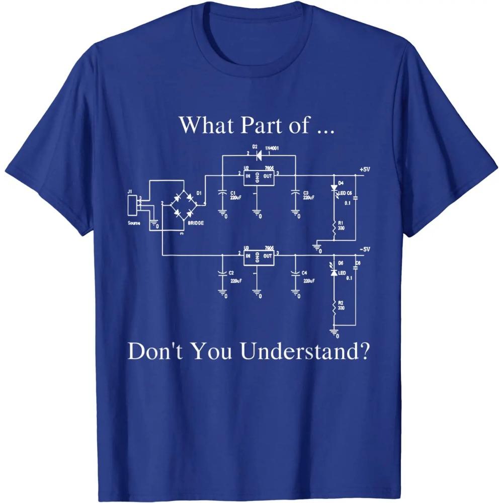 Tricou inginer electrician cadou amuzant inginerie sarcasm tricou imprimat tricou poliester bărbat tricouri imprimate simplu