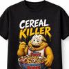 Camiseta Unissex Horror Cereal Killer Monstro Slasher Sugar Puffs
