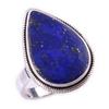 Natural Lapis Lazuli Gemstone Handmade 925 Solid Sterling Silver Ring S.8 F6n80