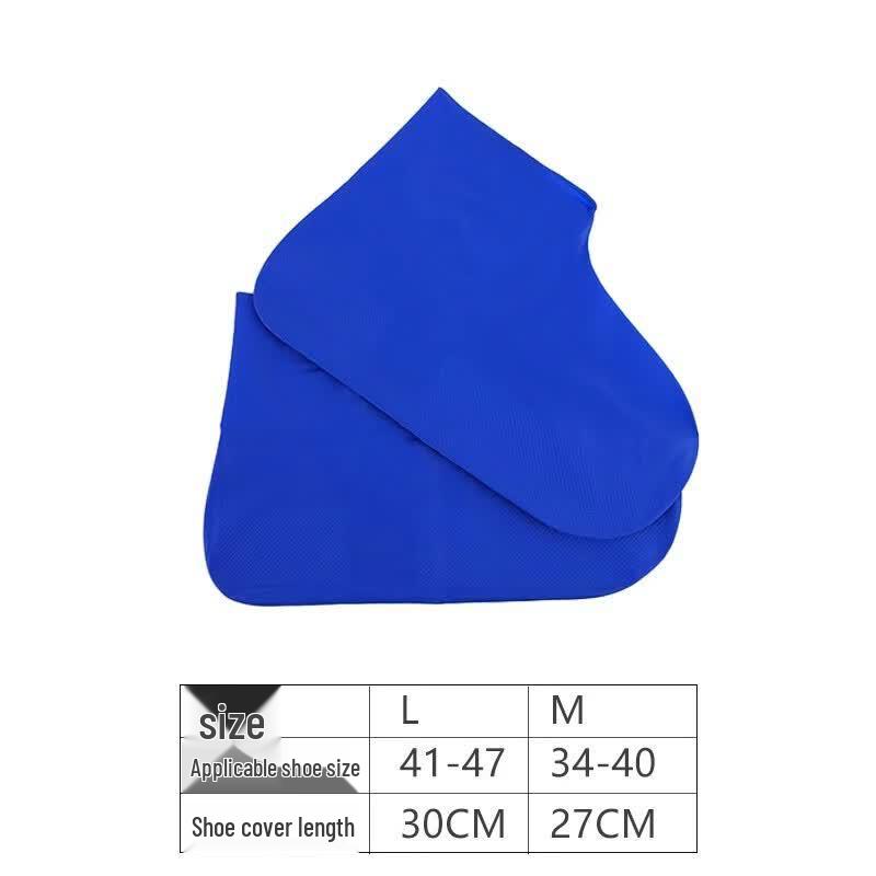 QINGXI Reusable Latex Waterproof Shoe Covers