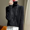 Women's Cashmere Sweater Qinghe Cashmere 30% Cashmere 70% Wool Autumn and Winter Pullover Warm and Fashionable