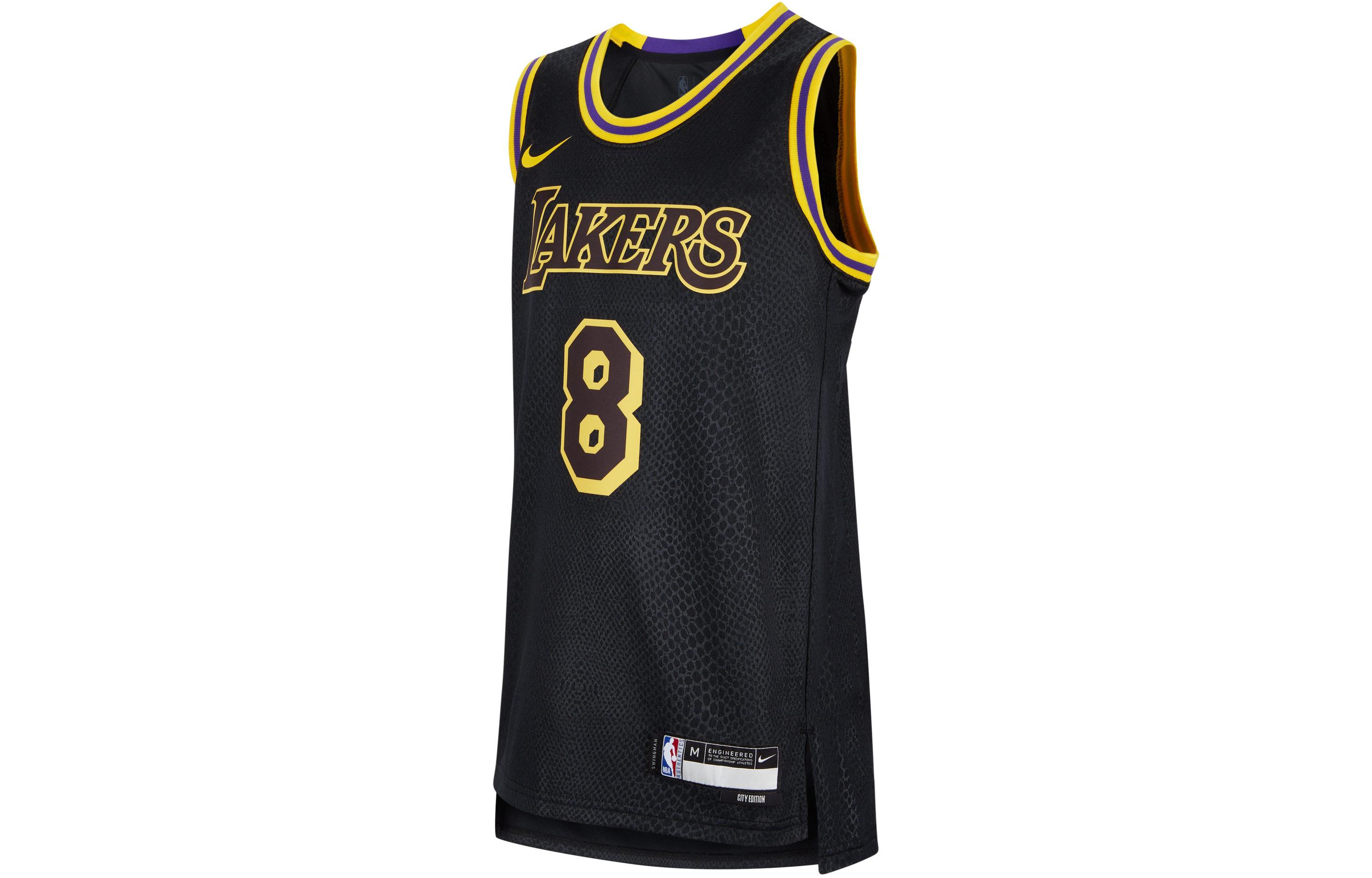 Nike Kids  Basketball Jersey Black Kids  3Z287BYXP23-LAKKB XL