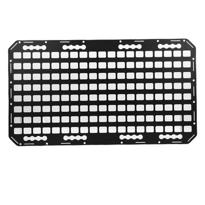 Panou Molle pentru Benă de Camion din Aluminiu 17x30x0.08in Sistem de Suport Panou Molle Lateral pentru Benă de Camion pentru Sedanuri, SUV-uri, Pick-up-uri, Camioane, Rulote