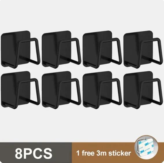 Kitchen Sponge Rack Stainless Steel Rack Sponge Drainage and Drying Rack Self-adhesive Storage Rack Kitchen Organizer