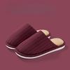 Couple Shoes, Indoor Silent and Anti-slip Cotton Slippers for Home Use