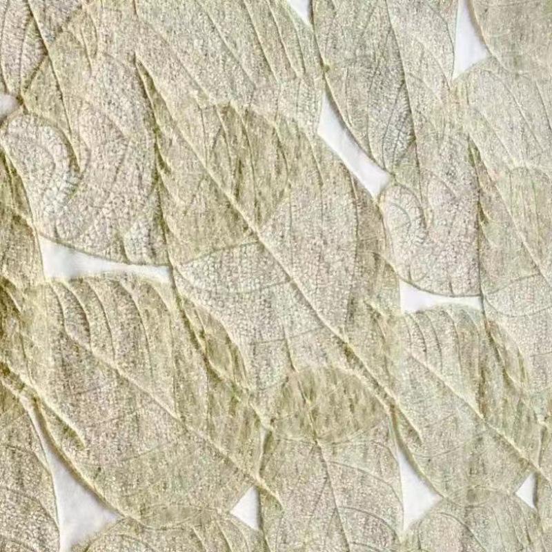 

Multi-Color Leaf Relief Fabric European American Texture for DIY Sewing Womens Evening Gowns Jacket Fashion Designer Fabric 100x150cm
