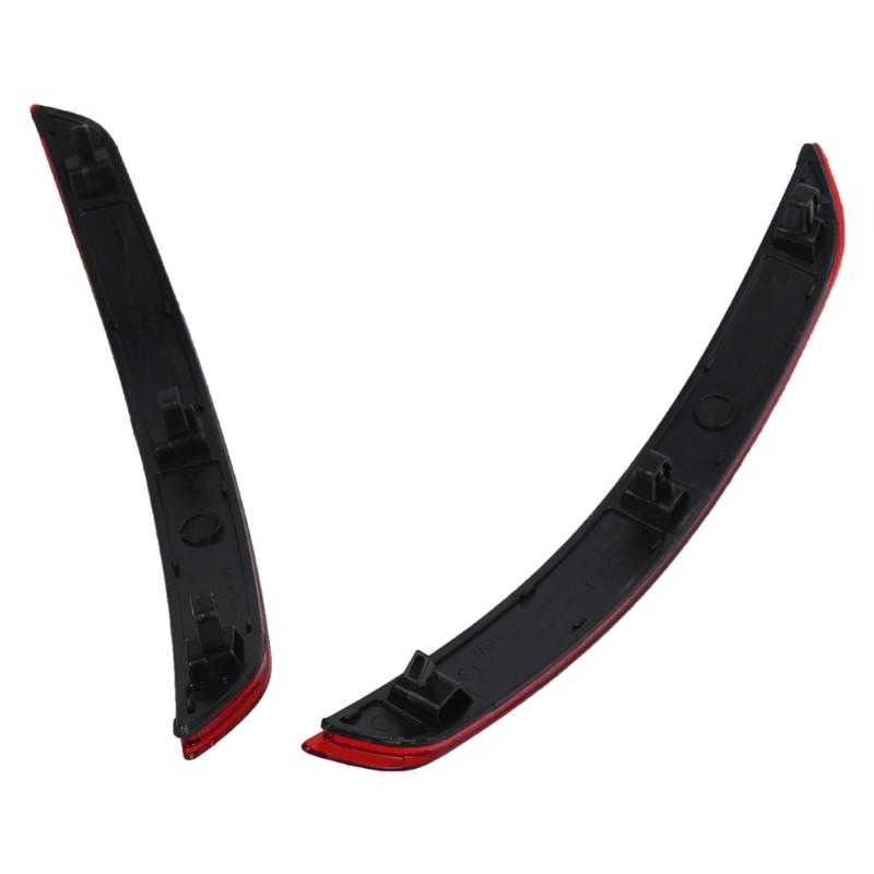 Rücklicht Stoßfänger Reflektor Warnlicht Streifen Abdeckung Leiste Außen-Auto Autoteil Passend für A3 Limousine&Cabriolet 8V 2013-2016