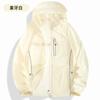 1011 New Summer Ice Silk Sunscreen Clothing Men's and Women's Couples Summer Skin Clothing Hooded Sunscreen Clothing