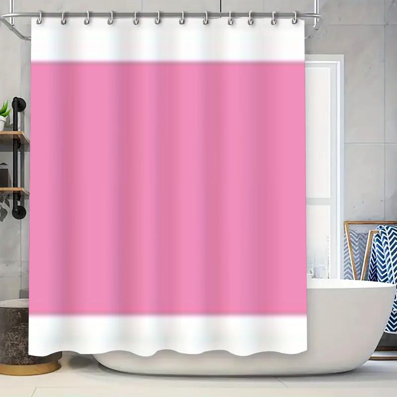 

Fantasy Landscape Shower Curtain Waterfalls Bridges Decor For Bathroom Flowers Rocks Print Waterproof Fabric Perfect Gift Idea F W60H190(CM)-1 Pcs