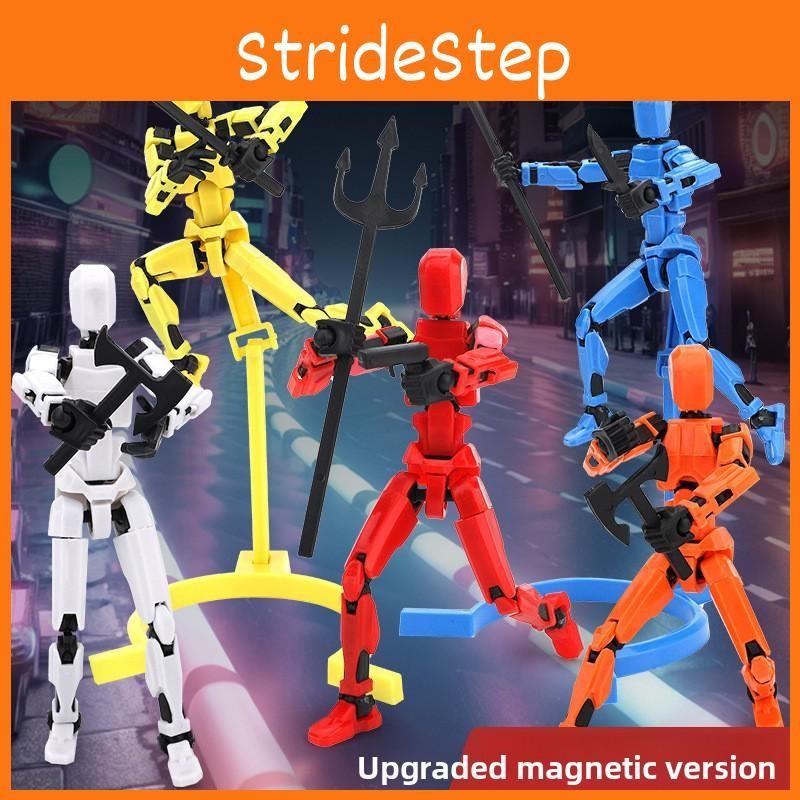 Robot Control Inertia Models Creative Action Figures Set With Joints Magnetic