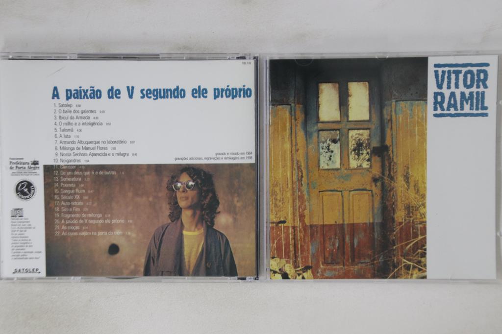 CD VITOR RAMIL - A Paixao De V Segundo Ele Proprio 108778 SATOLEP MUSIC 1998 Brazil Latin Used