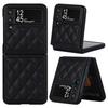Luxus Premium Leder Textur Fall Für Samsung Galaxy Z Flip 4 3 Retro Klapp Volle Schutzhülle Schlank Telefon Abdeckung Für Flip3 Flip4