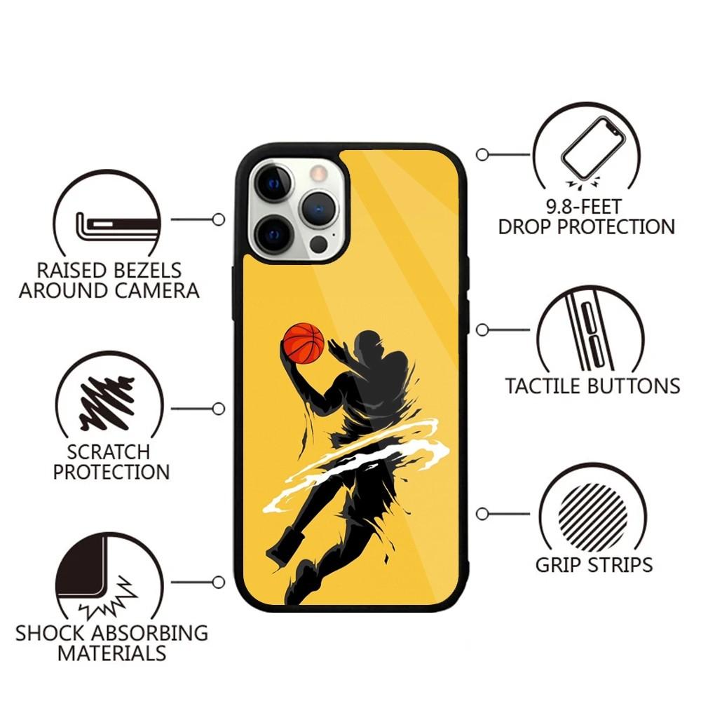 

Basketball Sport COOL Phone Case For iPhone 15,14,13,12,11,Plus,Pro,Max Mini Magsafe Magnetic Wireless Charging iPhone13mini