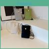 Chic New Style Mini Shoulder Bag For Women With Keychain In Black White Silver Green