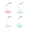 ABS Moderne LED-Tischleuchte mit USB-Ladeanschluss und Augenschutz Kleine Schreibtischlampe Kinder-Schreibtischlampe Niedliche Schreibtischlampe