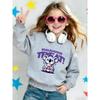European sizes Cute Printed Pattern 0-3 Years Girls' Comfortable Lightweight Crew Neck Sweatshirt, Adorable Design Suitable for Outdoor Wear