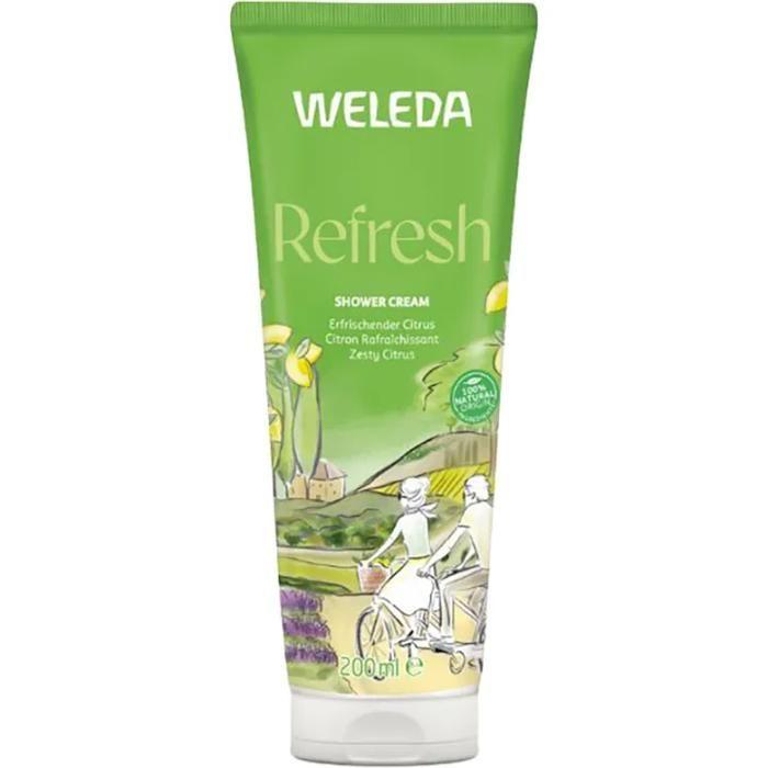 Shower Cream - Weleda - Citrus - 200ml - Paraben-free - Sesame Oil
