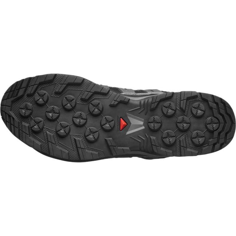 SALOMON X Adventure Low Top Mountaineering Shoes Men's Black Gray Sneakers 478092