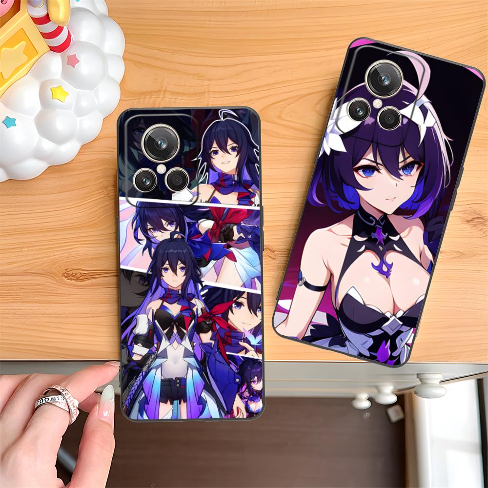 HSR Seele Matte TPU Mobile Phone Case for Realme 15 14 13 12 11 10 9 Pro Plus T i Lite 5G Colorful Printing Cover
