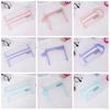 Lipstick Cosmetic Bag Clear Mesh Bag Change Storage Bag Fresh Color Card Bag Mini Coin Purse  Girl