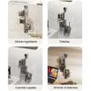Suction Cup Storage Rack with Drainage Holes Large Capacity Rotating