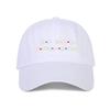 Korean Style 'No New Friends' Embroidered Unisex Baseball Cap with Sun Visor
