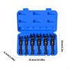 6Pcs Fuels Line Socket Wrench Fuels Pipe Socket Wrench For Injectors Removal With Flexible Head and Steel Construction M4YD