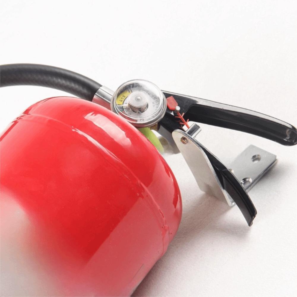 Metallväggfäste Kraftigt Väggfäste Väggfäste Enkel Installation Utrymmesbesparande Brandsläckarhållare Skåp