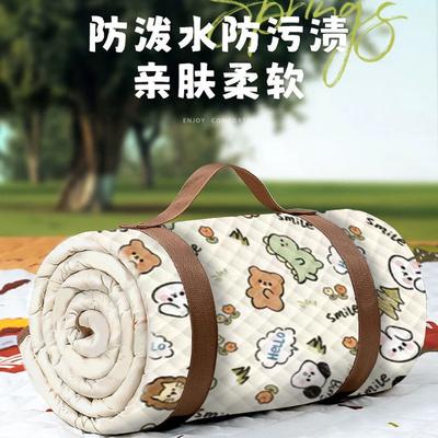 Picnic Mat Moisture-proof Mat Summer Thickened Field Camping Beach Spring Outing Waterproof Mat Floor Mat Outdoor Tent Floor Mat