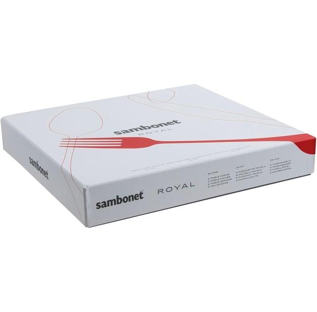 Набор столовых приборов Sambonet Royal, PVD медь, 24 шт (52763C81)